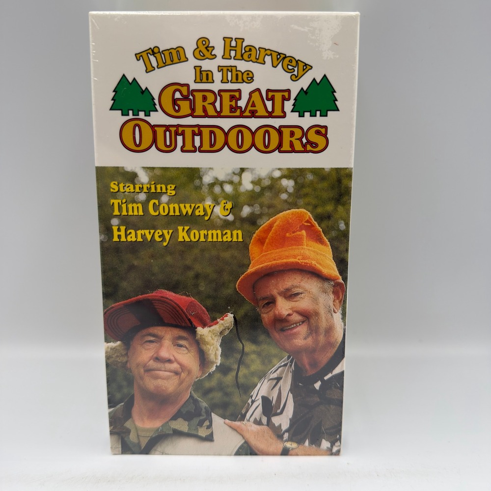 Tim & Harvey in The Great Outdoors VHS Tim Conway Harvey Korman New Sealed 1997